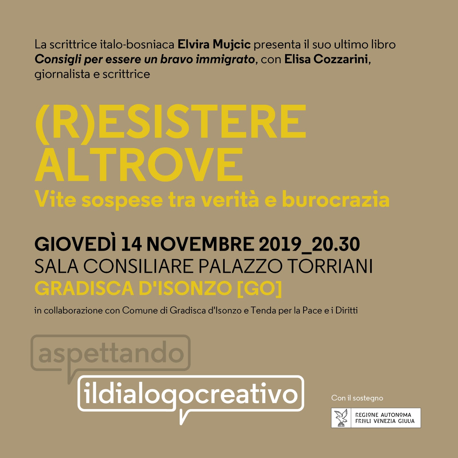 (R)Esistere Altrove – Presentazione del libro di Elvira Mujcic